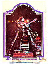 KISS Gene Simmons 1978 Aucoin Trading Card #62 Rock-N-Roll Music Collectible picture