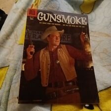 DELL COMICS FOUR COLOR #1 (679) GUNSMOKE 1955 JAMES ARNESS COVER TV show WESTERN picture
