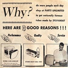 Sylvania Tubes Advertisement 1963 Vintage Electronics Amps TV Radio DWDD17 picture