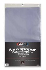 (100-Count ) BCW 12x16 Newspaper Sleeves 12