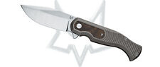 Fox Knives Eastwood Tiger FX-524TIZW S90V Titanium Ziricote Wood Pocket Knife picture