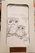 VTG pkg of 12  blank Owl note cards by Willie picture