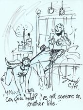Doug Sneyd Signed Original Art Playboy Gag Rough Sketch in UNPUBLISHED SNEYD picture