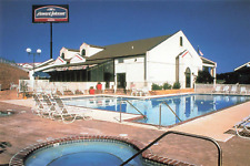 Branson MO Missouri, Howard Johnson Hotel Pool Hot Tub Advert, Vintage Postcard picture