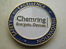 SUPPORTING GLOBAL AEROSPACE DEFENSE WITH LEADING EDGE SOLUTIOONS CHALLENGE COIN picture