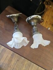 Pair Of Vintage Perkins Hanging Lights picture