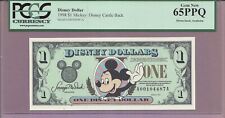 1998 $1 AA Disney Dollar Mickey Mouse PCGS PPQ GEM picture