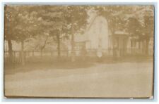 1909 Home Residence Women View Bayfield Ontario Canada RPPC Photo Postcard picture