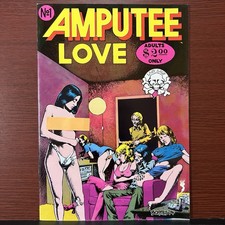 Amputee Love 1975 Last Gasp Eco-Funnies Underground Comix Only Printing Historic picture