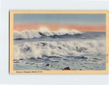 Postcard Storm at Hampton Beach Hampton New Hampshire USA picture