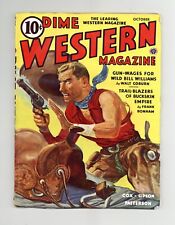 Dime Western Magazine Pulp Oct 1944 Vol. 40 #2 VF picture