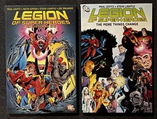 Legion of Super-Heroes: An Eye For An Eye & The More Things Change TPBs picture