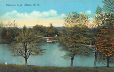 Clements Lake, Liberty, N.Y., Early Postcard, Unused picture