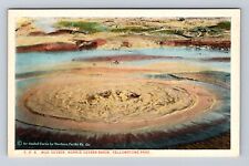 Yellowstone National Park-Mud Geyser, Norris Geyser Basin, Vintage Postcard picture