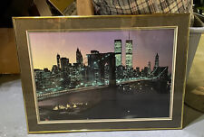 Framed - Print - NEW YORK WORLD TRADE CENTER 17” X  24” picture