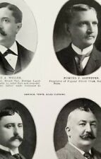 Notable Cincinnati Men of 1903 Photos FUR & TENT MEN Ryling Brewster Patton D8 picture