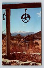 Ruidoso NM-New Mexico, An Old Well, The Little Church, Vintage Postcard picture