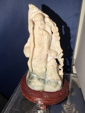 Shou Xing (寿星), the Chinese god of longevity carved stone picture