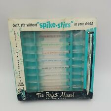 Vintage 8 Pack Spike-Stirs, Plastic Spikes to Identify Your Drink & Add Humor picture