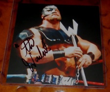 The Warlord Pro Wrestling signed autographed photo NWA WWF WWE Powers of Pain picture