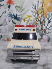 Vintage 1994 FunRaise Metro City Emergency AMBULANCE Rescue 18  TOY Collectible picture