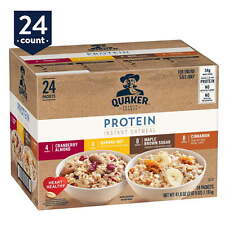 Quaker Instant Oatmeal, Protein Variety Pack, 24 Packets picture