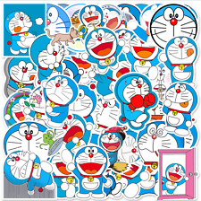 50 Pcs Pack Anime Doraemon Stickers Character Laptop Car Phone Fridge Decal  picture