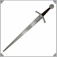  MEDIEVAL WARRIOR AUTHENTIC BATTLE READY CLASSIC SWORD WITH SCABBARD  picture