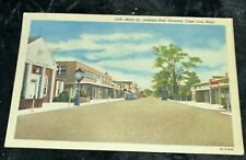 Main St Looking East Hyannis Cape Cod Mass 1940s  Postcard picture