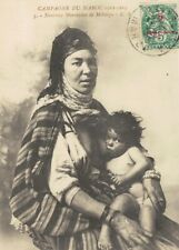 PA4034 ETHNIC CAMPAGNE DU MAROC 1912-1913  MAROC WOMAN GIVING BREASTFEEDING picture