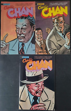 CHARLIE CHAN #1 2 3 (1989) ETERNITY COMIC UNCUT CLASSIC COMICS STRIP picture
