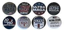 Ultra MAGA Button Collection - #ULTRAMAGA Set 3 - 8-pack buttons, 2.25 inch pins picture