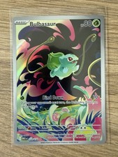 Pokémon TCG Bulbasaur ME01 Mega Evolution Holo Illustration Rare 133/132 picture