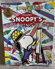 Snoopy Macintosh Coloring Book 1995 NIB Highly Collectible For computer… picture