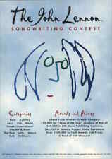 Rack Card The John Lennon Songwriting Contest GO Card Postcard Advertising picture