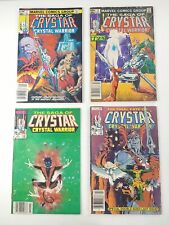 The Saga of Crystar Crystal Warrior #1 2 6 11 Newsstand Lot (1983 Marvel Comics) picture