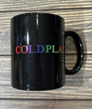 Liquid Logic Black Coldplay Rainbow Letter Coffee Cup Mug picture