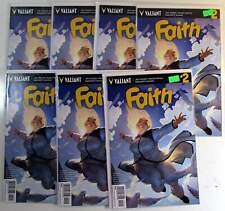 Faith Lot of 7 #2 x7 Valiant Comics (2016) NM 1st Series 1st Print Comic Books picture
