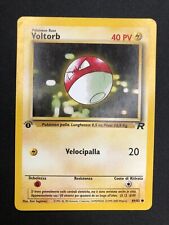 Pokemon 1ST Voltorb 69/82 Team Rocket First Edition Wizards ITA Vintage Cards  picture