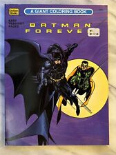 Vintage 1995 Batman Forever Golden Coloring Book Unused picture