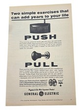 General Electric Car Lamp Vintage Print Ad 1960s Auto Parts Cleveland OH picture