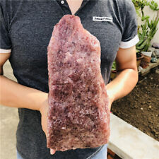 13.8LB Large Natural Rough Strawberry Quartz Crystal Mineral Specimen Raw Stone picture