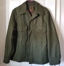 NOS M1951 Wool Field Shirt Olive Green OG-108 Uniform Military MED 1950s picture