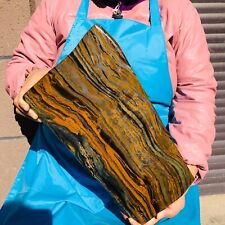 7700g Rare Natural Beautiful Tiger Eye Mineral Crystal Specimen Healing 191 picture