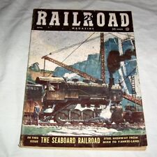 Vintage Railroad Magazine, April, 1953, Articles, Fiction, Ads, Columns, Photos  picture