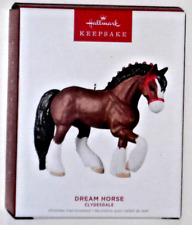 Hallmark Keepsake Clydesdale Dream Horse Christmas Tree Ornament picture
