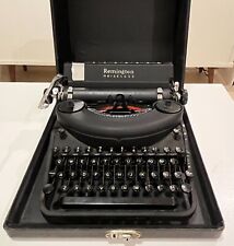 REMINGTON MODEL 7 NOISELESS TYPEWRITER. MADE IN USA 1947. SPANISH LAYOUT picture