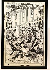 Incredible Hulk #197 by Bernie Wrightson 11x17 FRAMED Original Art Poster Marvel picture