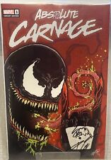 Absolute Carnage #1 2019 Signed by Cates & Stegman w/COA Midtown Comics Marvel picture