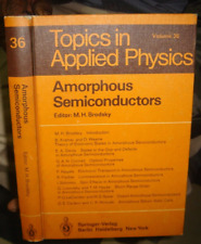 TOPICS IN APPLIED PHYSICS AMORPHOUS SEMICONDUCTORS EDITOR M H BRODSKY 1979 P 337 picture